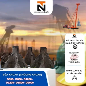 Búa khoan đập cáp